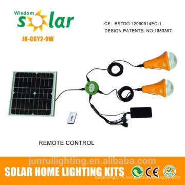 Éclairage solaire rechargeable pour usage domestique Lanterne solaire